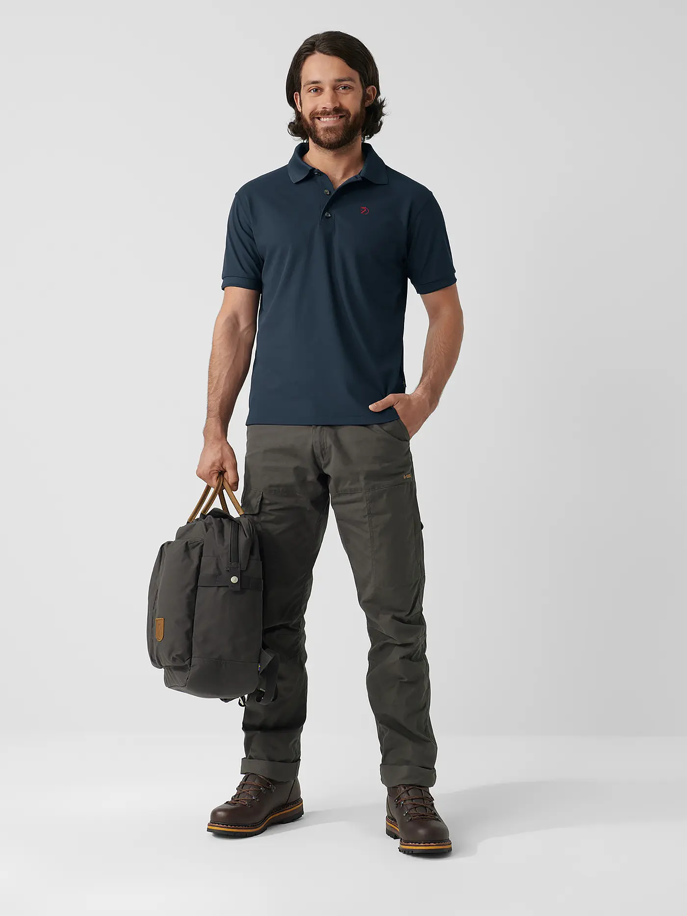 FJÄLLRÄVEN | Herren Funktionspolo Crowley Pique | 